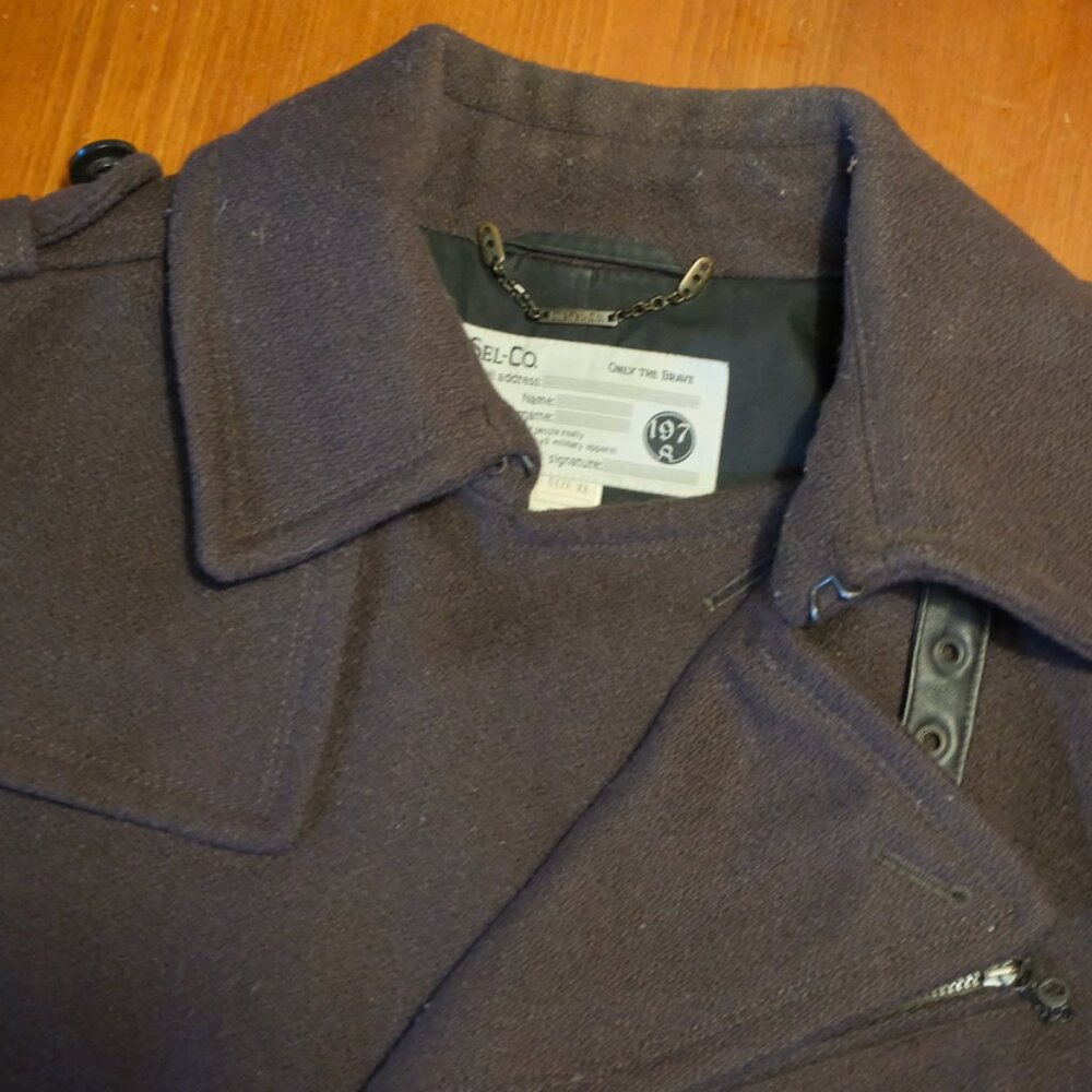 Diesel Pea coat XL Brown - Picture 3 of 10